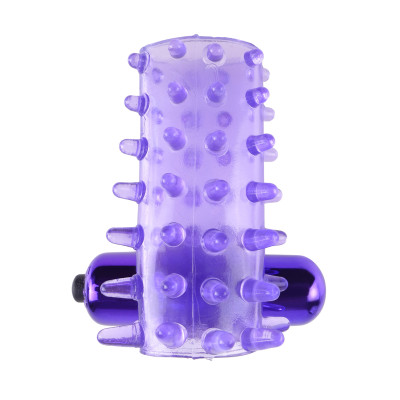 Pipedream Fantasy C-Ringz Vibrating Super Sleeve Violet