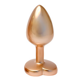 Dream Toys Gleaming Love Plug Matte Gold Small