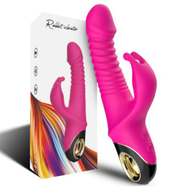 Armony Zing Dildo Vibrator Rabbit Fuchsia