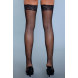 Be Wicked Kiss Goodnight Thigh High Stockings Black