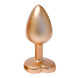 Dream Toys Gleaming Love Plug Matte Gold Small