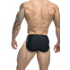Justin+Simon Runnig Short Black