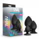 Blush Anal Adventures Platinum Silicone Stout Plug Kit Black