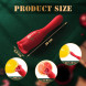 SuperLove French Kissing Tongue Dual Vibrator Red