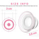 SuperLove Bliss Pressure Nipple Suckers Transparent
