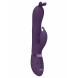 Vive Gada Vibrating Bunny Ear G-Spot Rabbit with Pulse Wave Shaft Purple